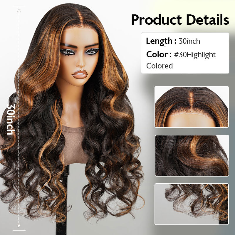 【BOGO】Glueless 6x5 Pre-Cut Lace Highlight