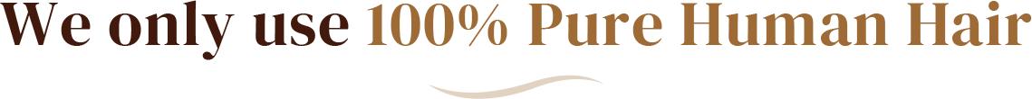 arabella hair only use pure human hair