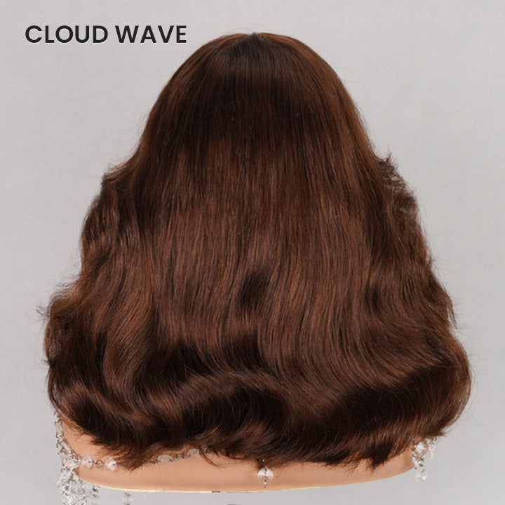 Arabella 6x5 invisible knots Glueless Loose Wave Bob Wig Pre-cut Lace Natural Black Beginner Friendly