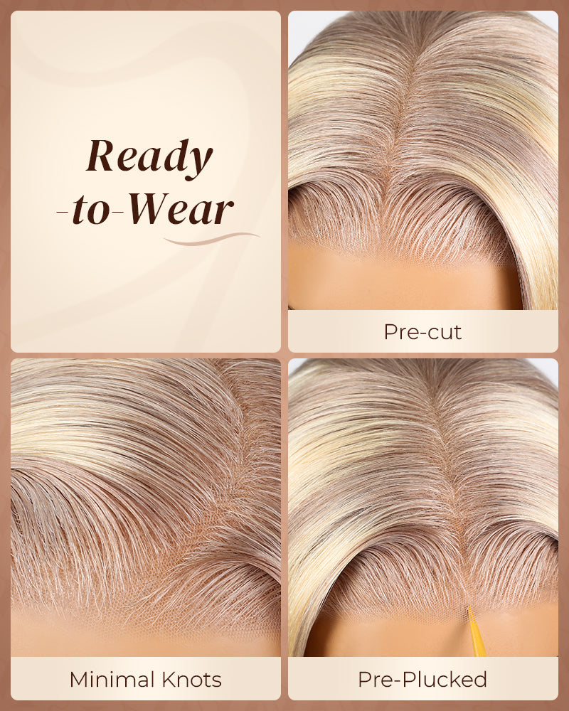 Arabella 13X6 Lace P10613 Straight Wigs Pre-Cut