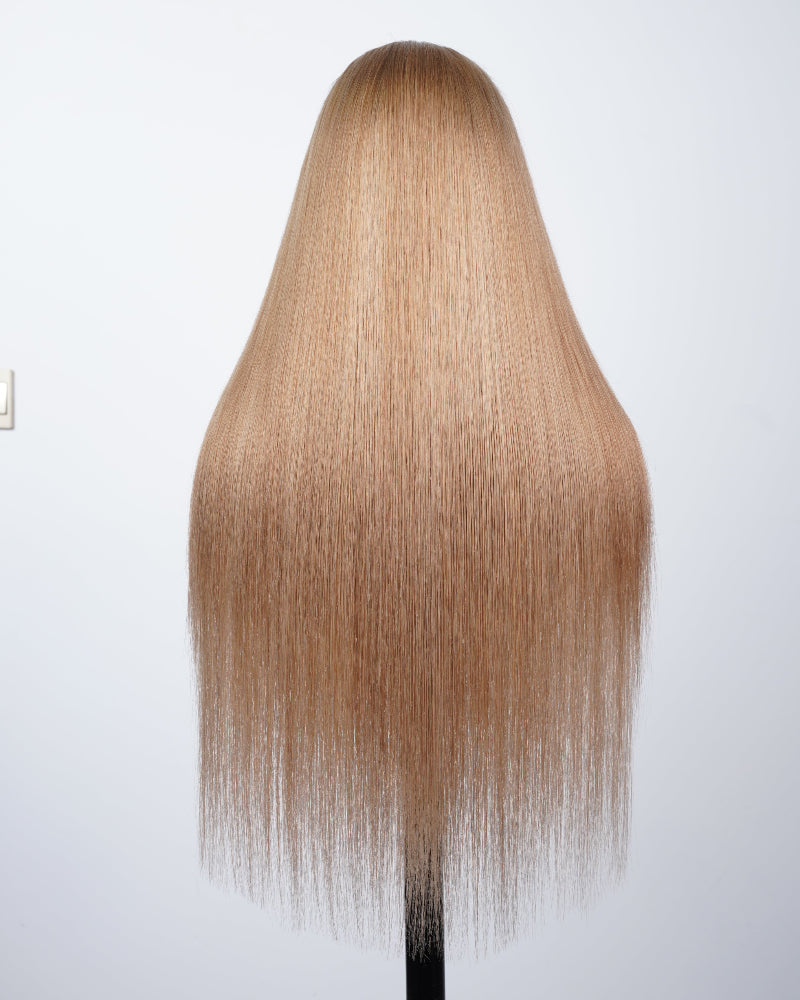 Arabella 6x5/13x4 Lace Glueless Milk Tea Brown Straight Wig Pre-cut Lace Beginner Friendly