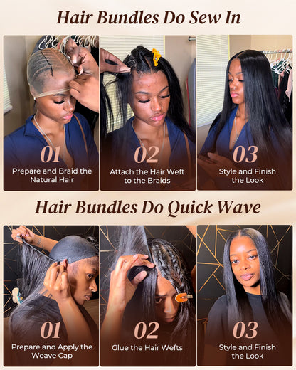 {10A 3Pcs} Milk Tea Brown Virgin Human Hair Weft 3pcs/pack Human Virgin Hair Extensions