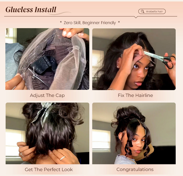 Steps to Install 360 Wig