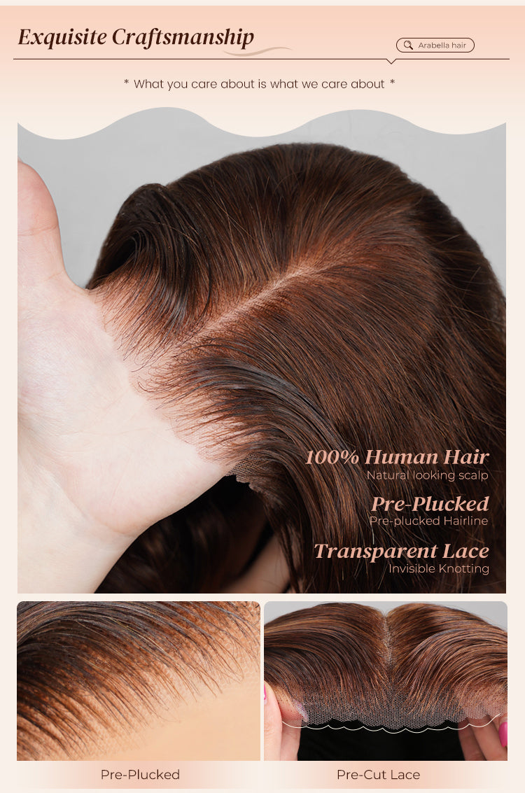 Product Details of Dark Brown Wigs