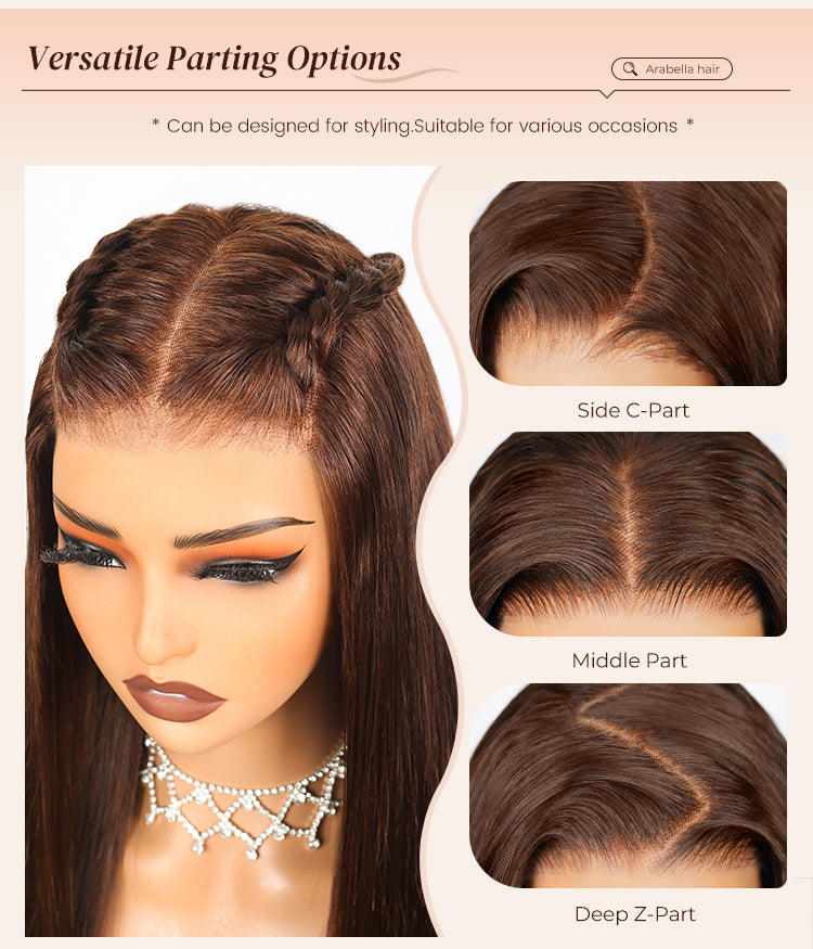 Parting Option of Arabella Hair