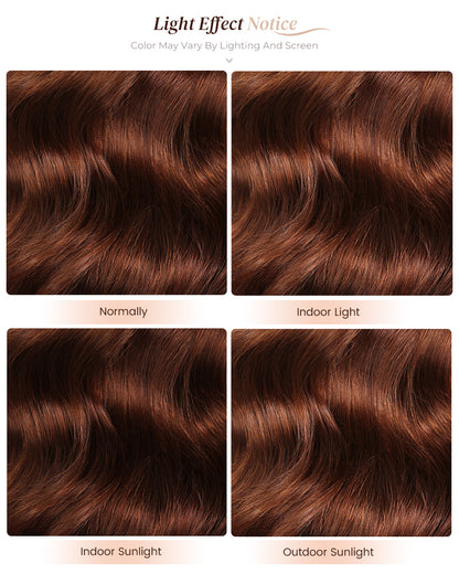 Arabella 6x5 invisible knots Glueless Chocolate Brown Body Wave Wig Pre-cut Lace Beginner Friendly