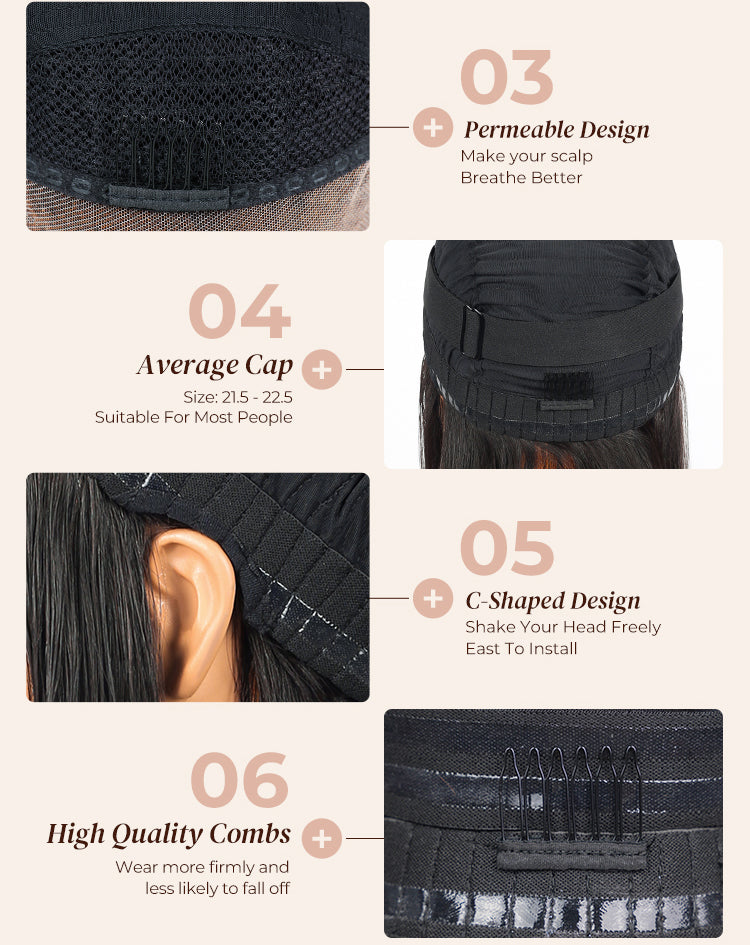 Highlight Wig Cap Design Details