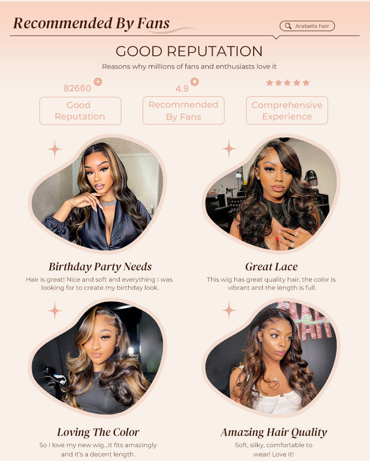 Highlight Wig Recommended by Fans