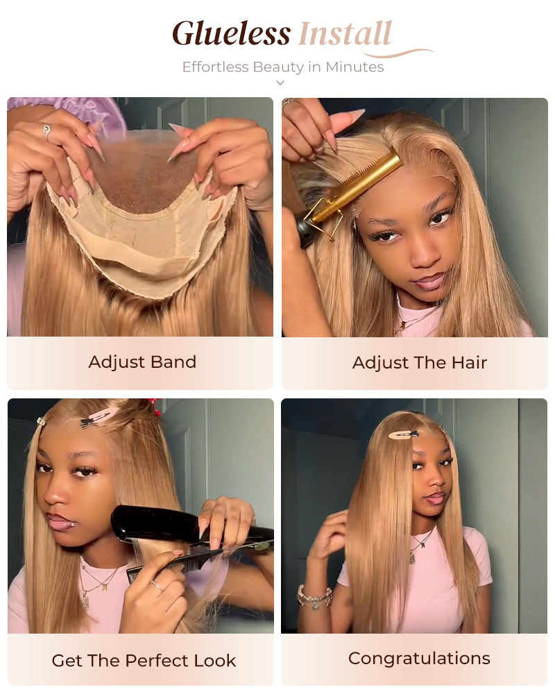 Steps to Install Blonde Wig
