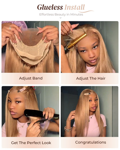 Steps to Install Blonde Wig
