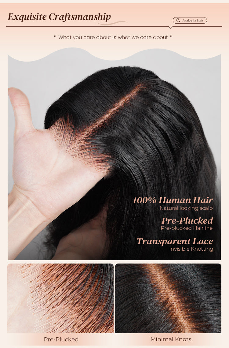 Details of Body Wave Wig Craftsmanship