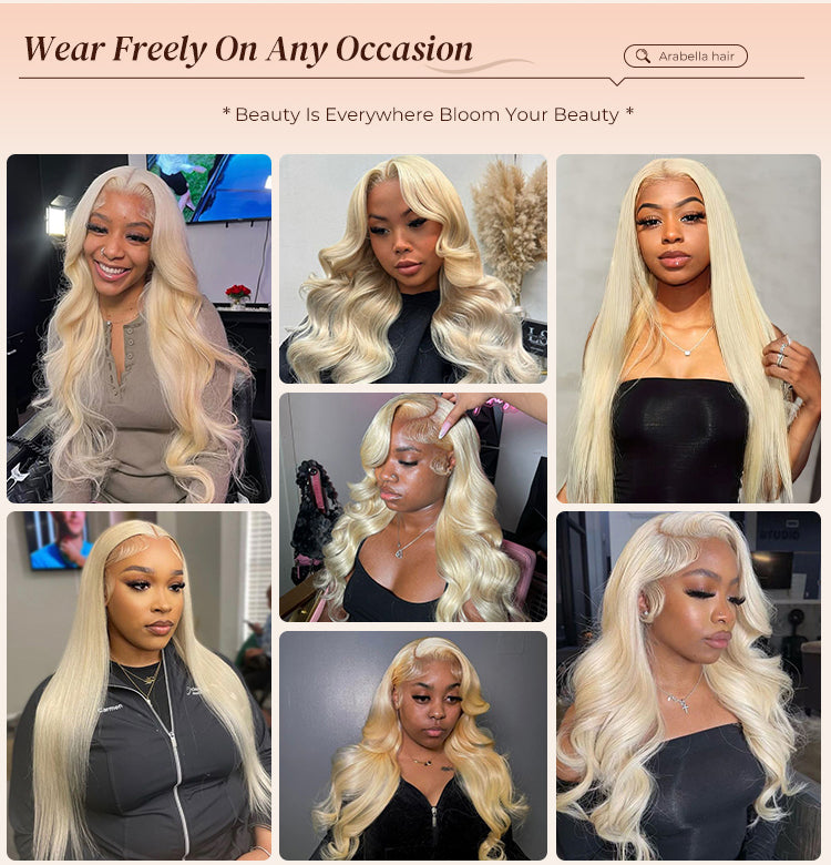 Blonde Wig Suitable for Any Occasion