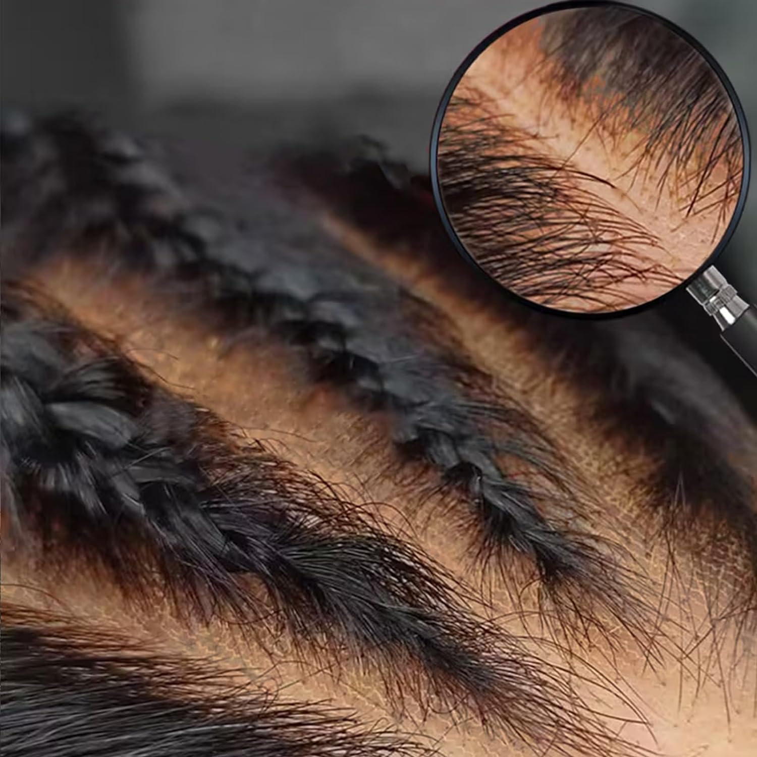 Arabella 360 Full Lace Glueless Auburn Highlights on Black Hair Body Wave Wig Invisi Drawstring Pull &amp; Go