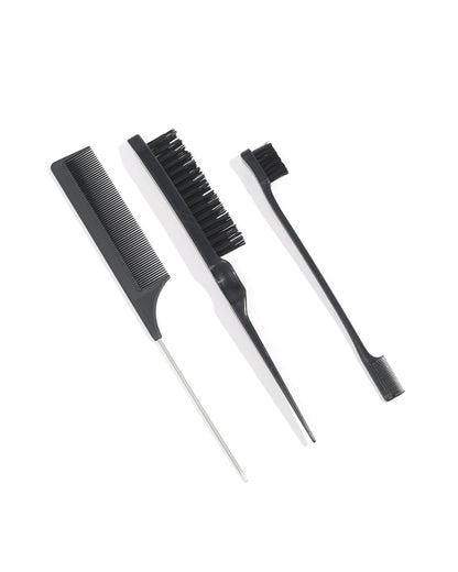 Arabella 3 Pack Rat Tail Combs Set
