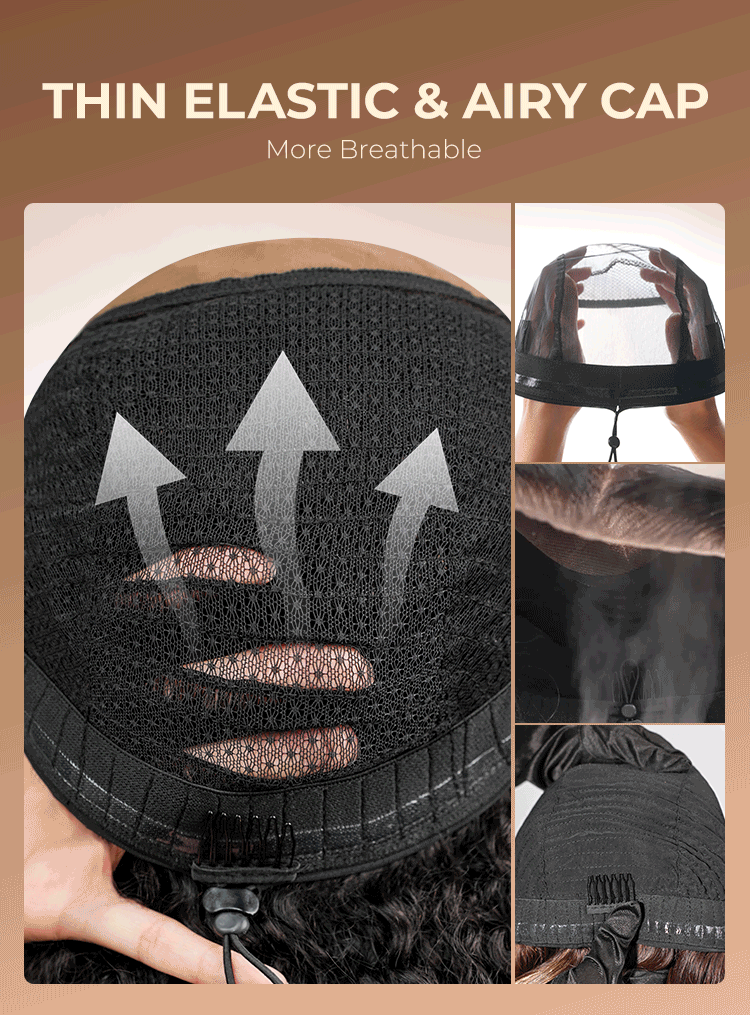 Arabella 3D Lace Half Wig Jerry Curly Wig