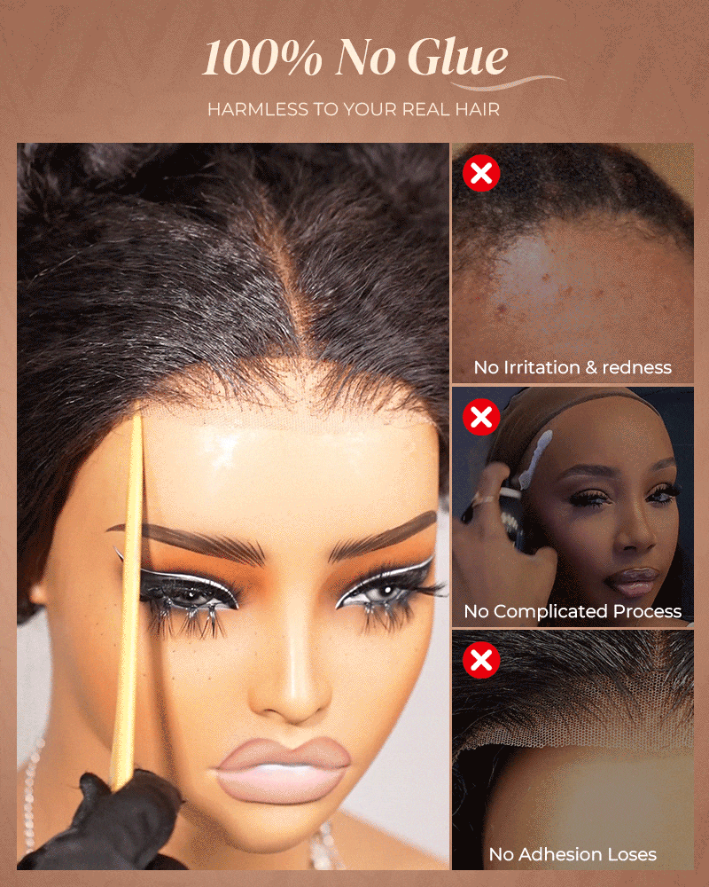 Arabella 3D Lace Half Wig Jerry Curly Wig