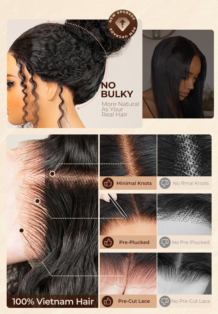 Arabella 3D Lace Half Wig Jerry Curly Wig