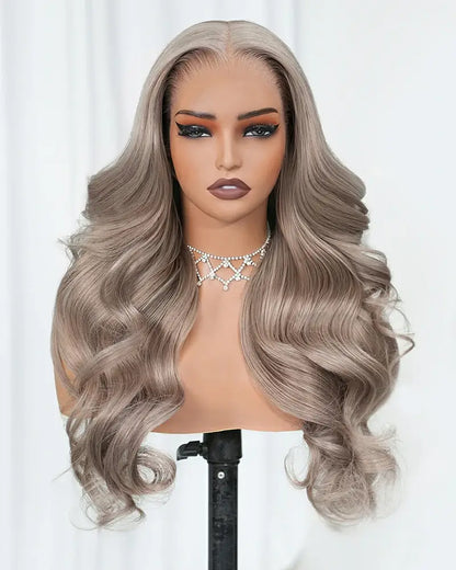 Arabella 13x6 Three-Go™ Dirty Blonde Glueless Loose Body Wave With Drawstring 100% Human Hair Wig