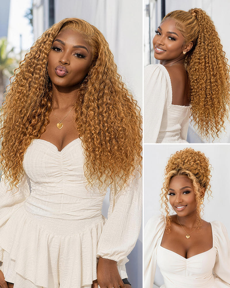 Arabella 13x6 Three-Go™ Honey Blonde Glueless Wig 