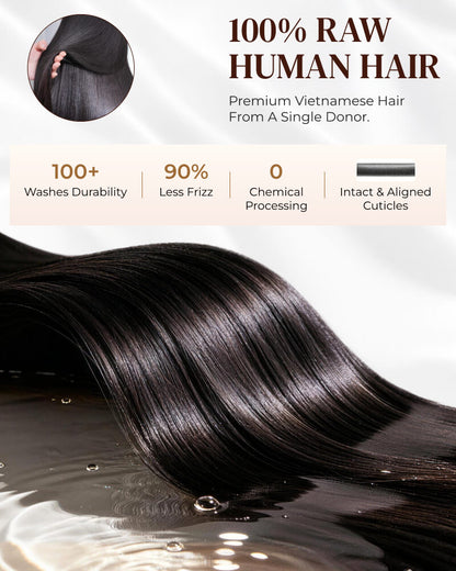100% raw human hair arabella hair