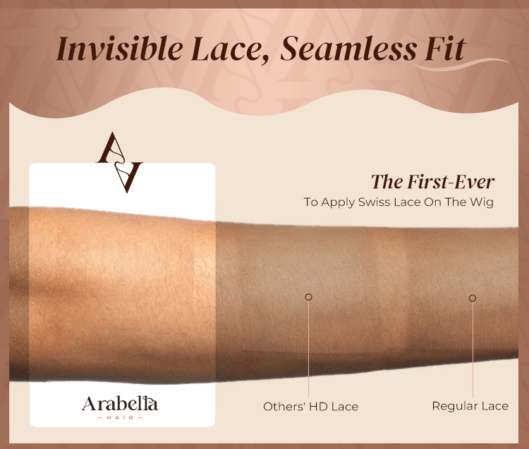 Auburn Highlights Brown Hair Glueless Wig