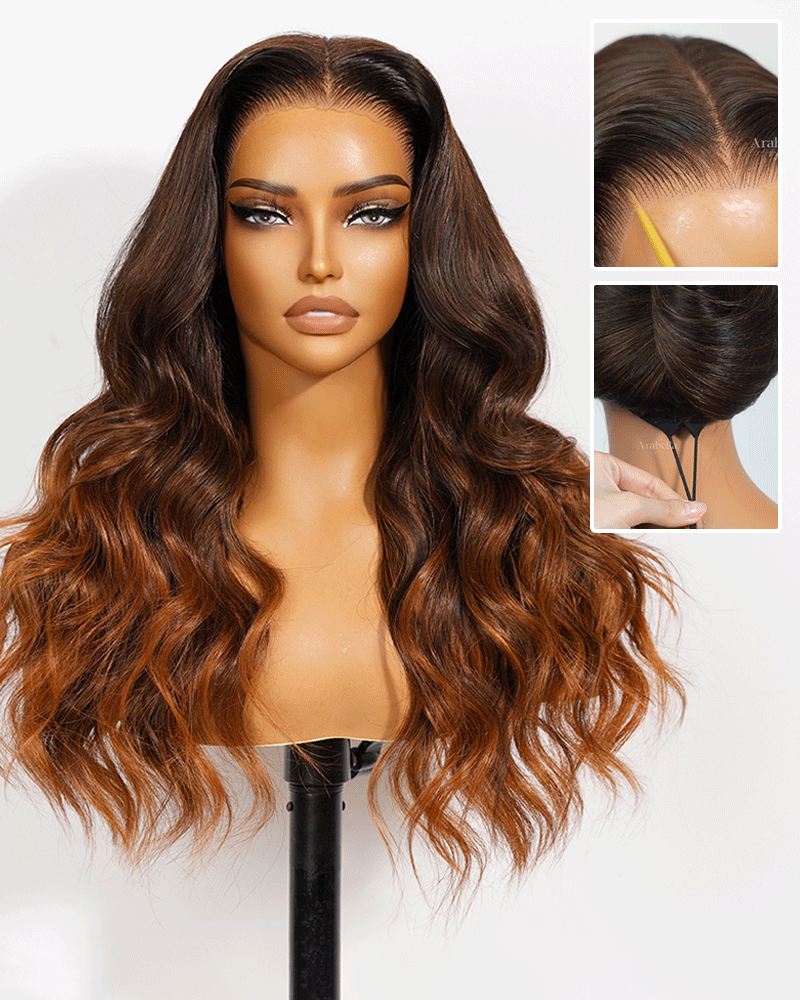 Balayage Caramel Ombre Glueless Wig