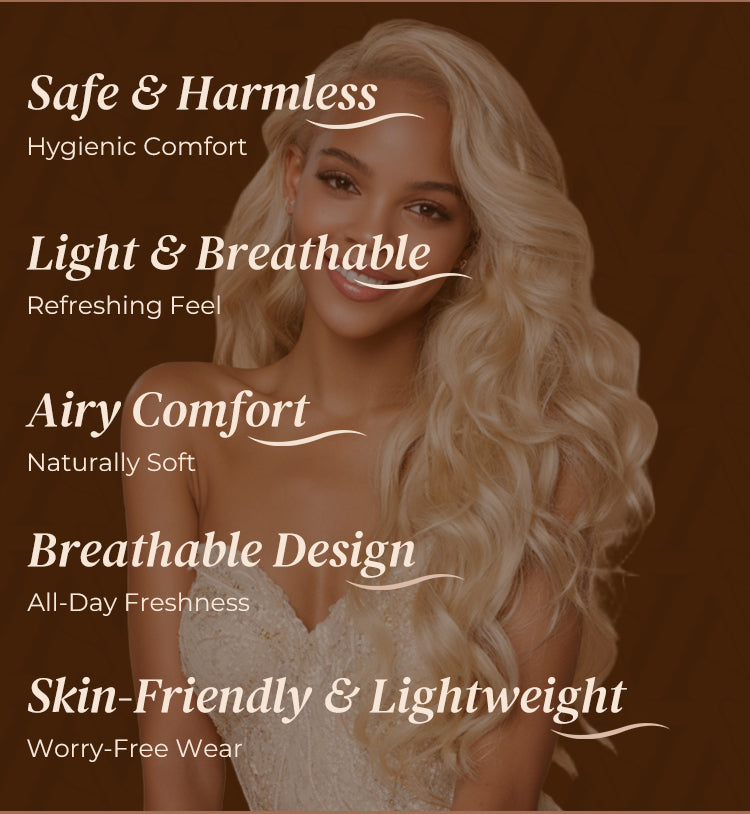 Blonde Highlight Loose Body Wave Wig