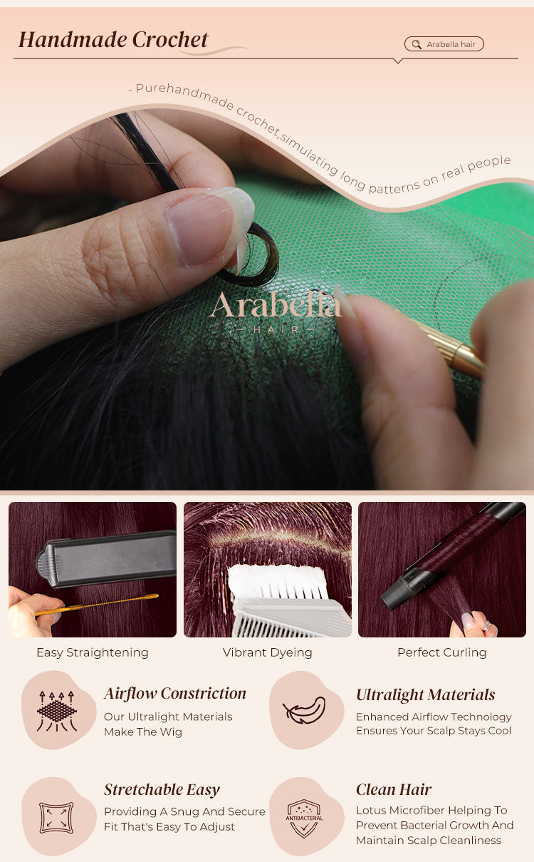 Plum Wig Creation Poster