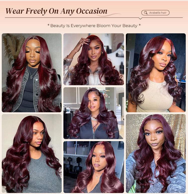 Plum Wig Suitable for Any Occasion