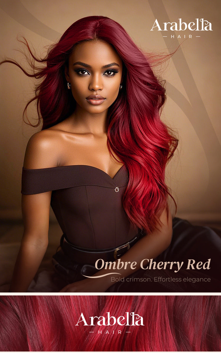 Cherry Red Wig Poster