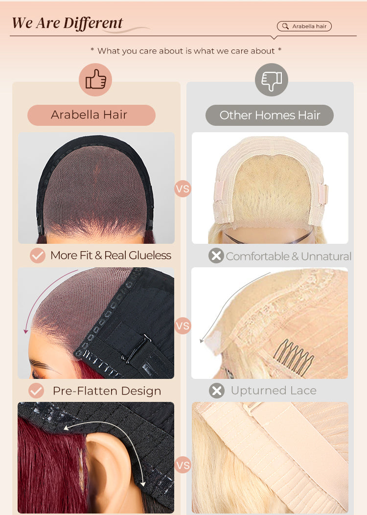 Arabella Hair Lace Cap VS Other Option
