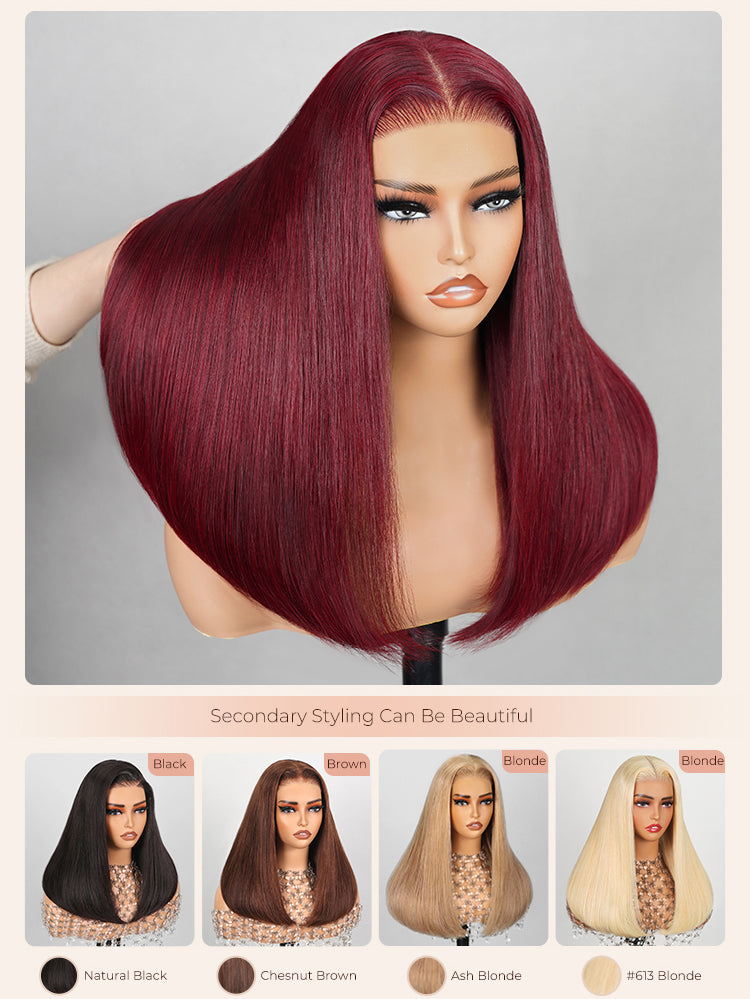 Red Velevt Wig Color Variants
