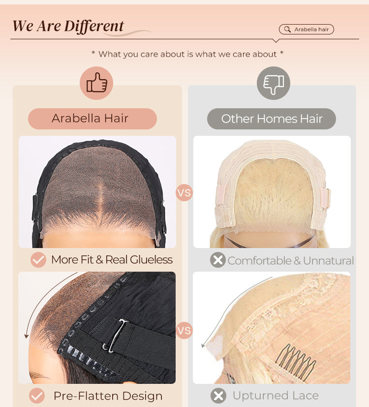 Arabella Hair Lace Cap VS Other Option