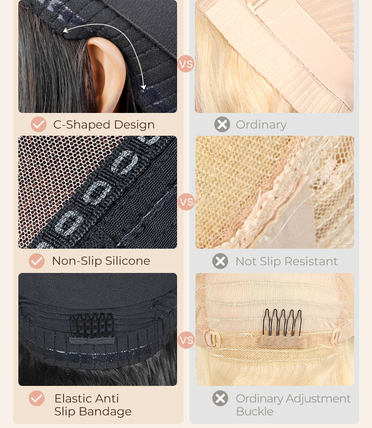 Salon Grade Wig Cap Design Detail