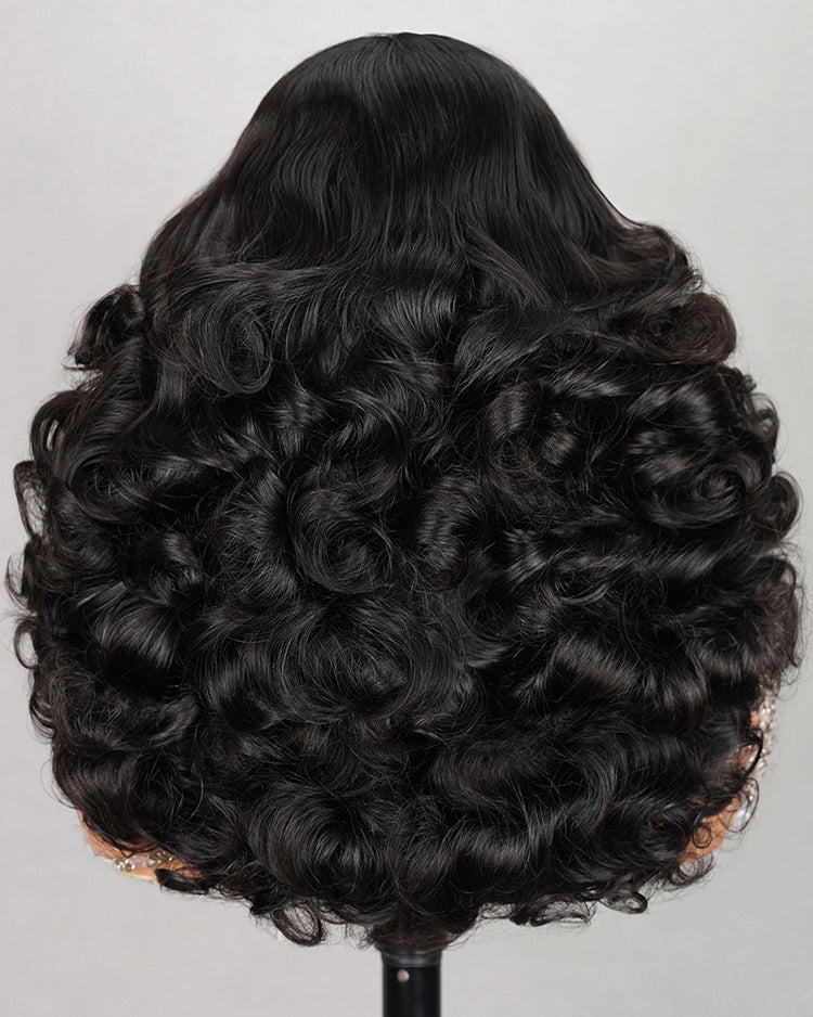 Arabella 6x5/6x6/13x4 Lace Glueless Body Wave Wig Pre-cut Lace Natural Black Beginner Friendly