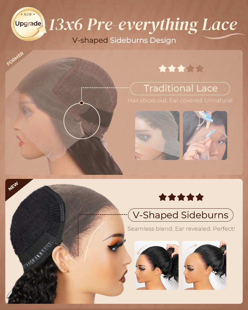 Glueless Wig Yaki Straight