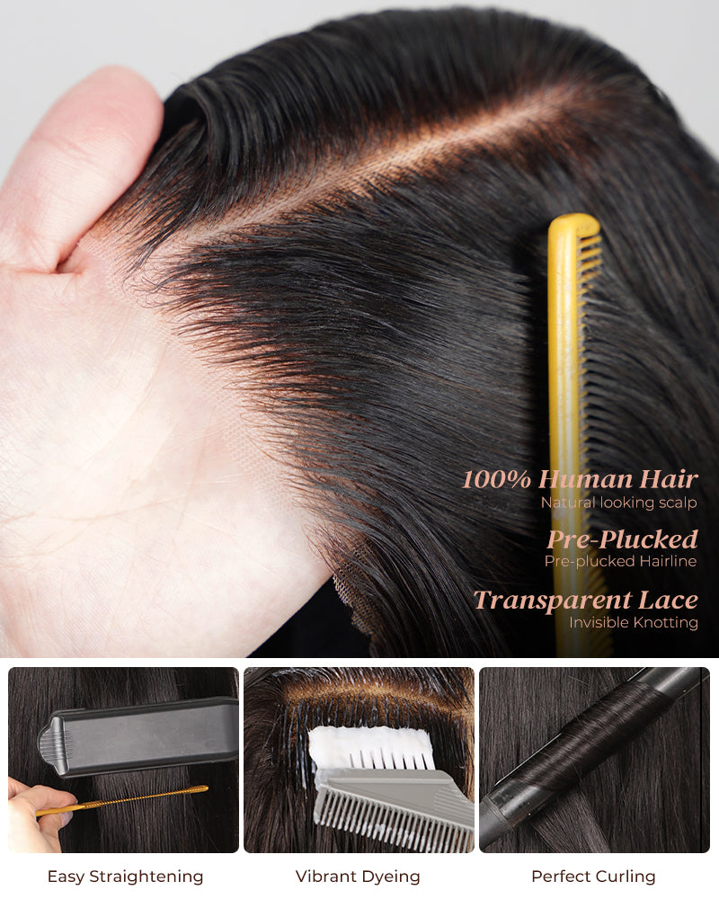 Wig Human Hair Features