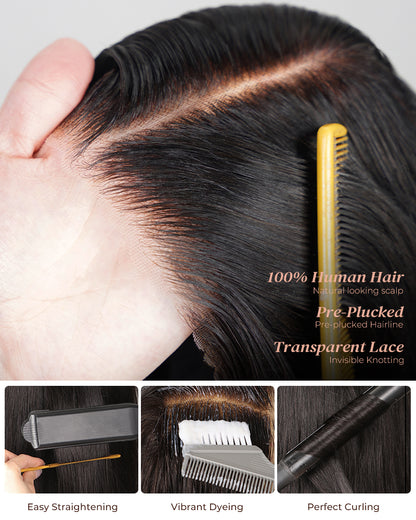 Wig Human Hair Features