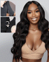 [VIP EXCLUSIVE] ZIP & Mix-All Wigs | Body Wave Natural Black Glueless 6x5 Pre-Cut Lace Wig With Optional Replaceable Tops