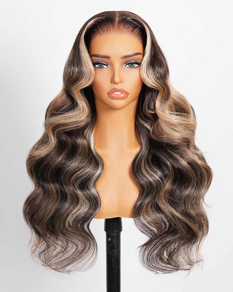 Arabella 13x6 Lace Ombre Platinum Color Wig