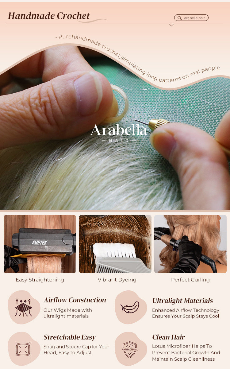 The Handmade Technique of Ash Honey Blonde Wigs