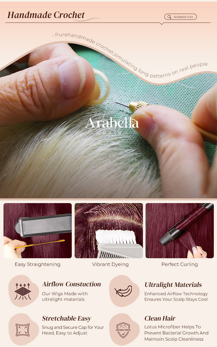 The Handmade Technique of Cherry Red Wigs