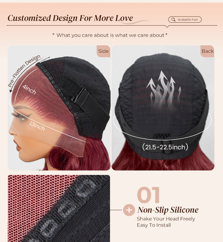 Wig Cap with Customization Features