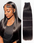 {15A 1Pc} Straight Double Drawn Full End Unprocessed Hair 15A 1 Piece Human Hair Bundle