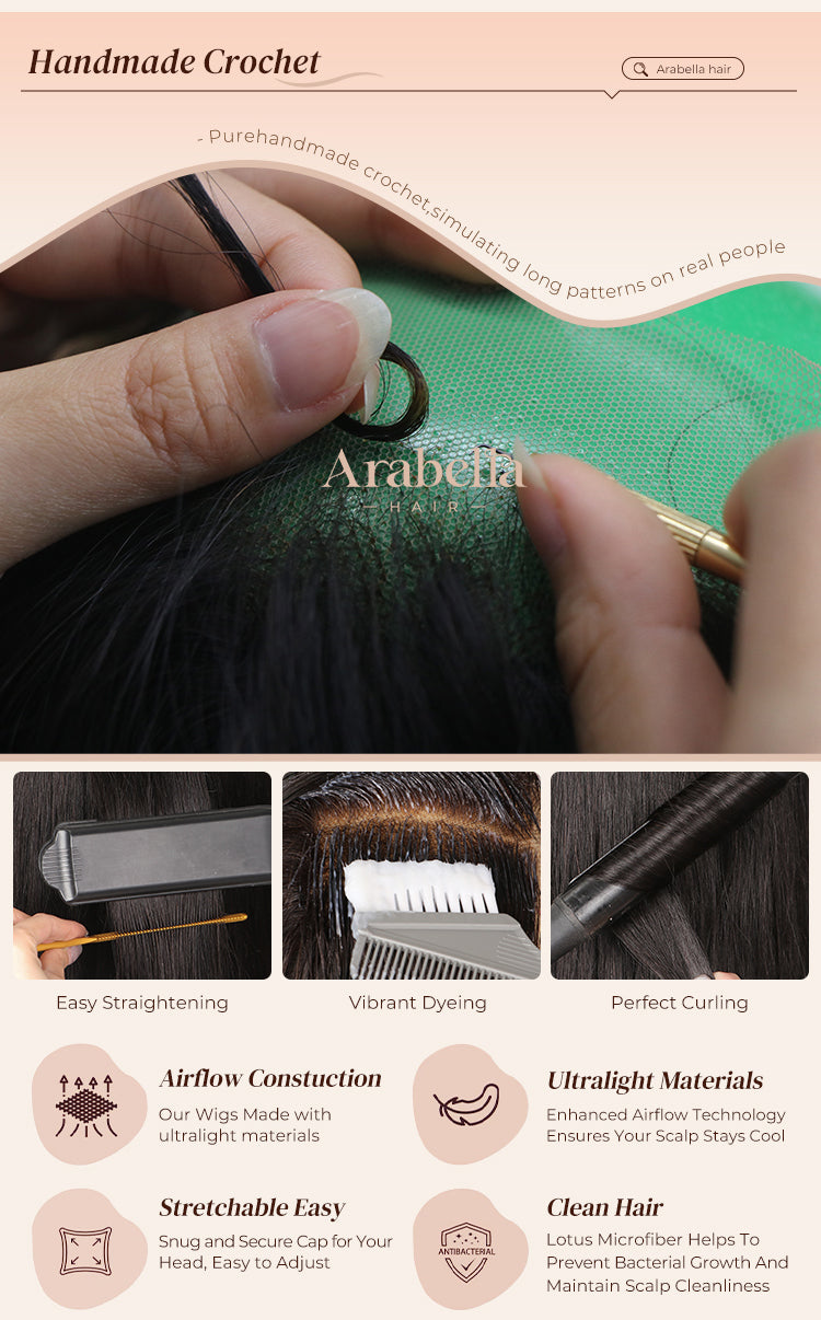 The Handmade Technique of Loose Wave Wigs