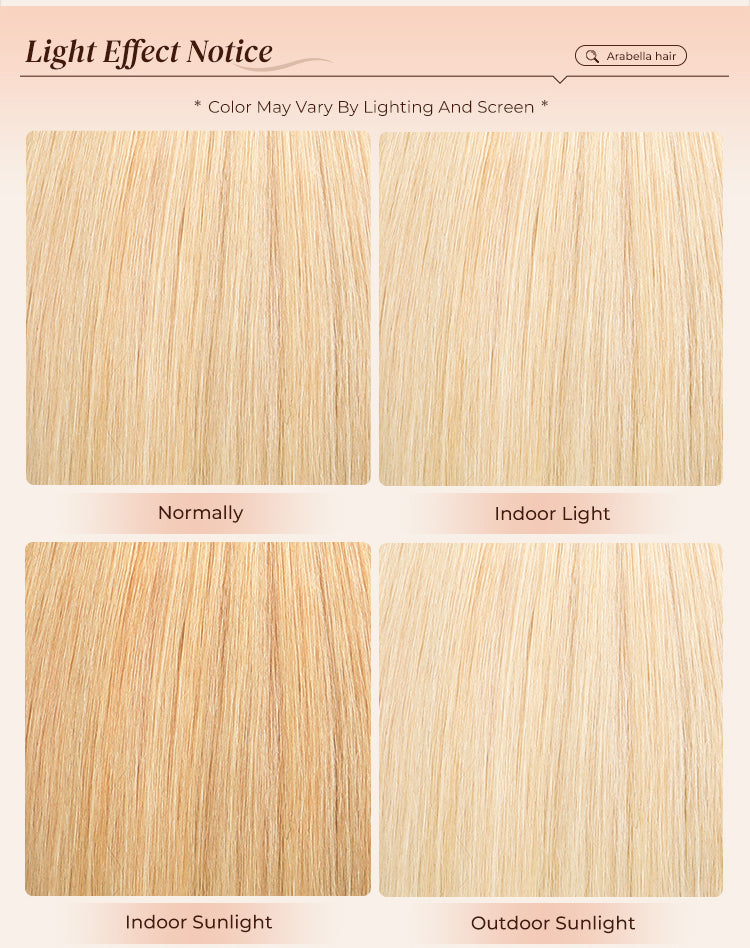 Indoor And Outdoor Color of Blonde Straight Bob Wig