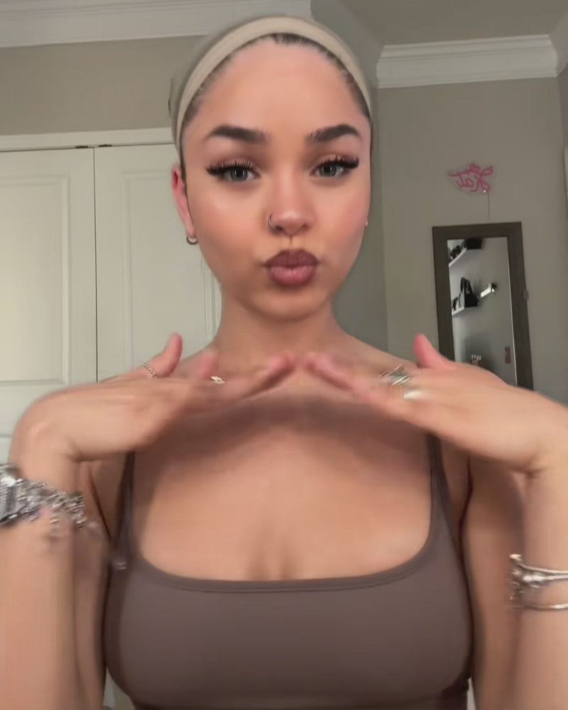 Limited Design Dark Brown Colored Straight Glueless 6x5 Pre-Cut Lace Human Hair Wigs