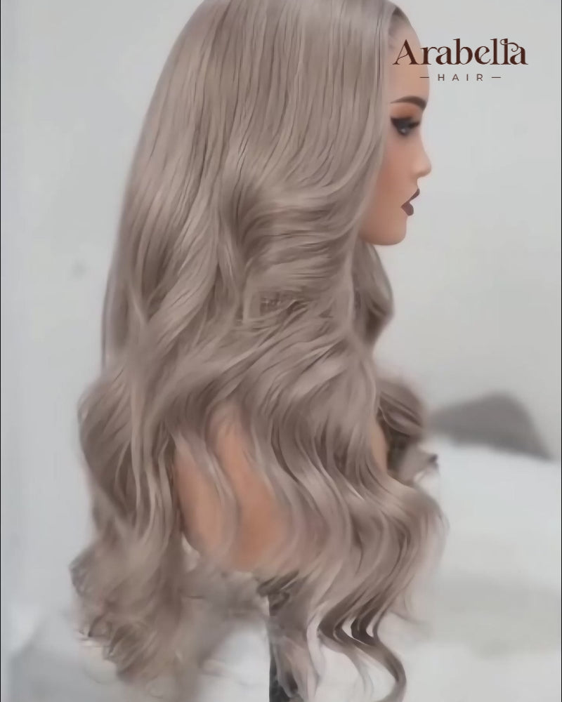 Arabella 13x6 Three-Go™ Dirty Blonde Glueless Loose Body Wave With Drawstring 100% Human Hair Wig