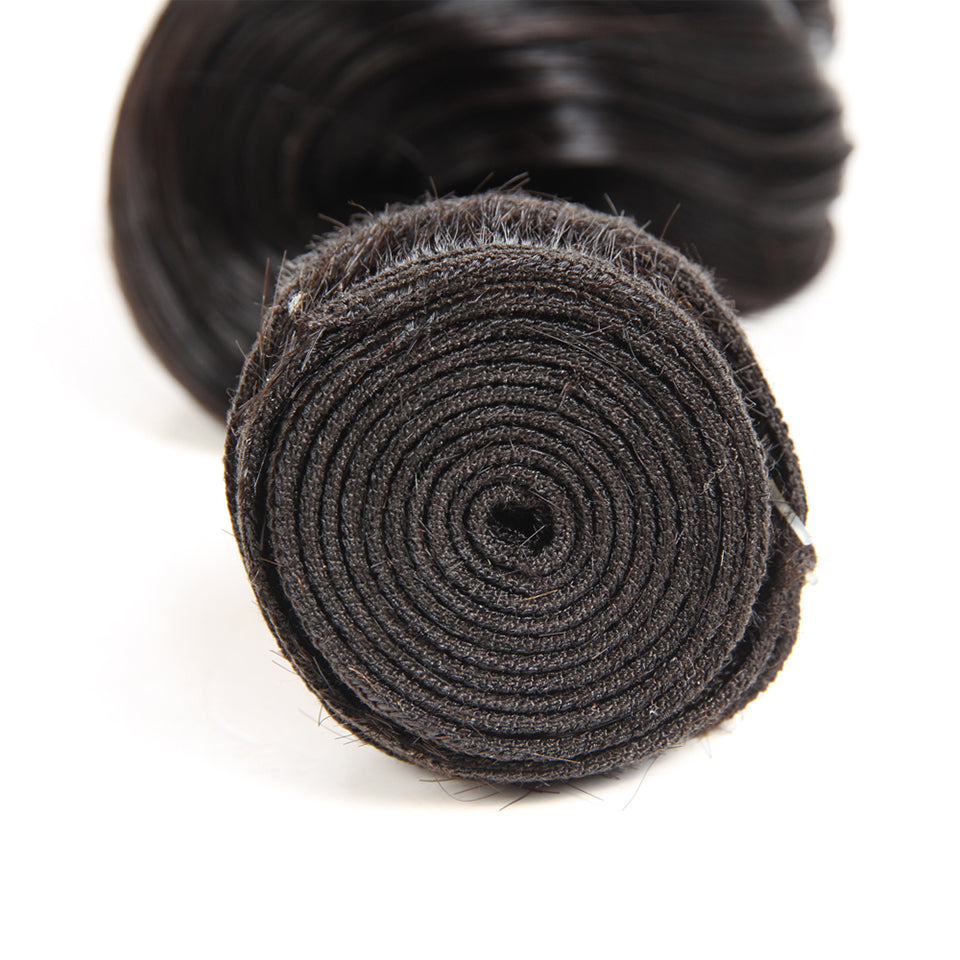 {12A 3Pcs} Loose Wave 3 Bundles 12A Unprocessed Virgin Hair Weave